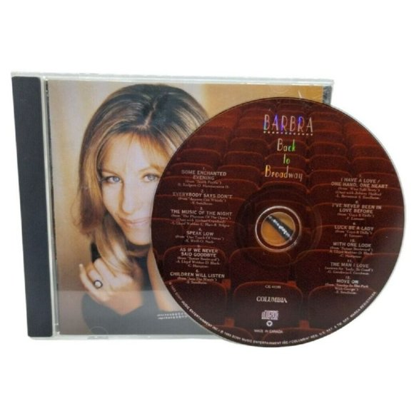 Other - Barbra Streisand Back to Broadway Musical Show Tunes Easy Listening Columbia